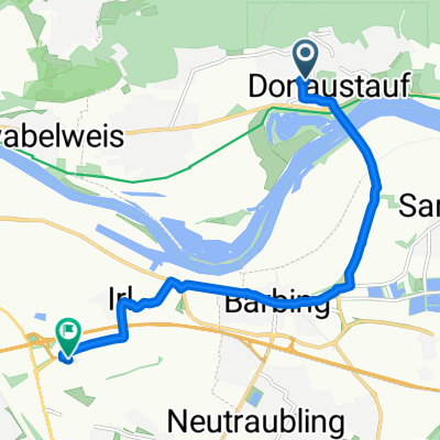 Prüllstraße 21, Donaustauf to Leibnizstraße 2, Regensburg