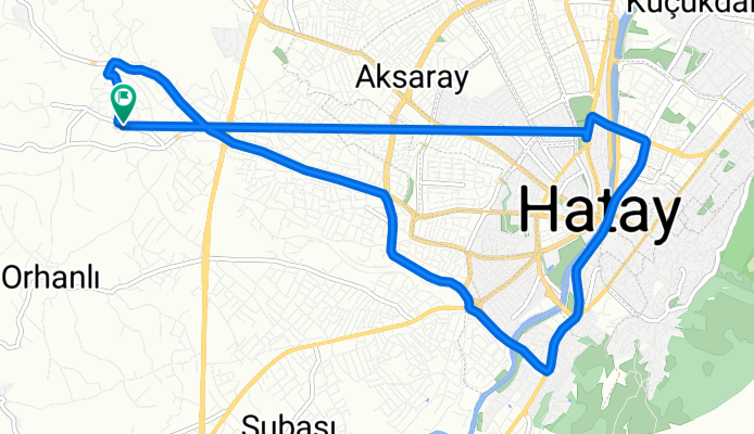 Güzelyayla Cd. 53, Defne to Güzelyayla Cd. 53, Defne