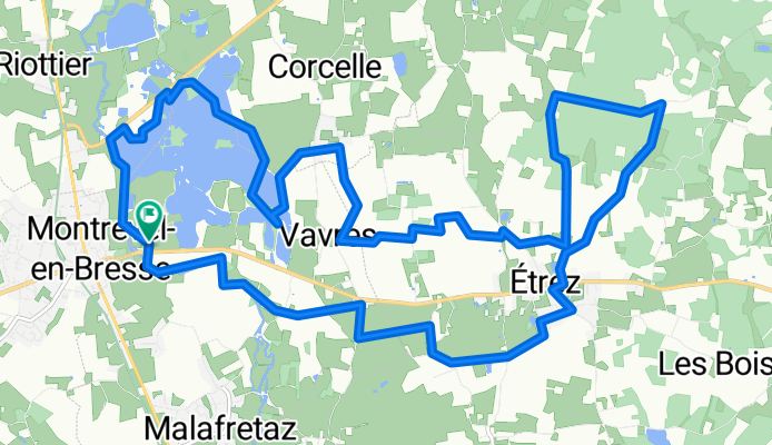 Circuit VTT n°3 lacs et forêts