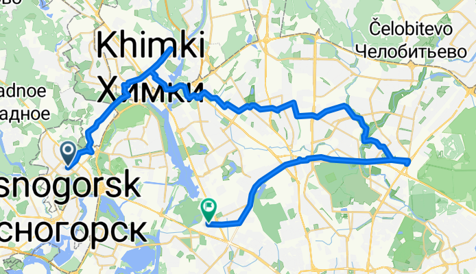 Митинская улица (дублер), Москва до Светлый проезд, вл4, Москва
