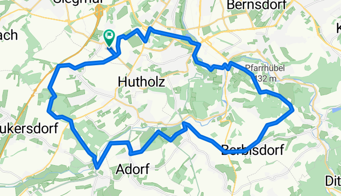Rundweg Chemnitz Süd - Pfarrhübel, Wasserschloss