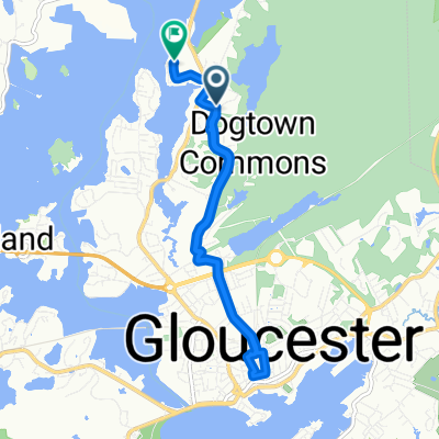 18 Gee Ave, Gloucester to 20 Riggs Point Rd, Gloucester