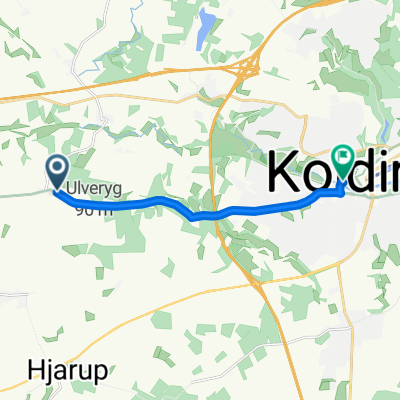 Ulveryg to Kolding
