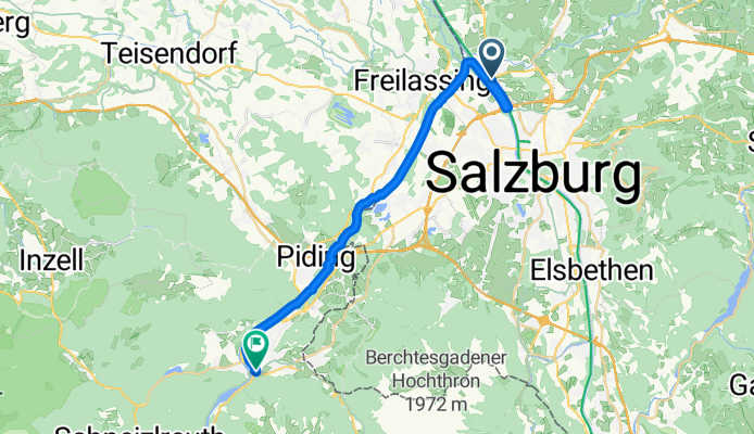 Bergeheim nach Bad Reichenhall