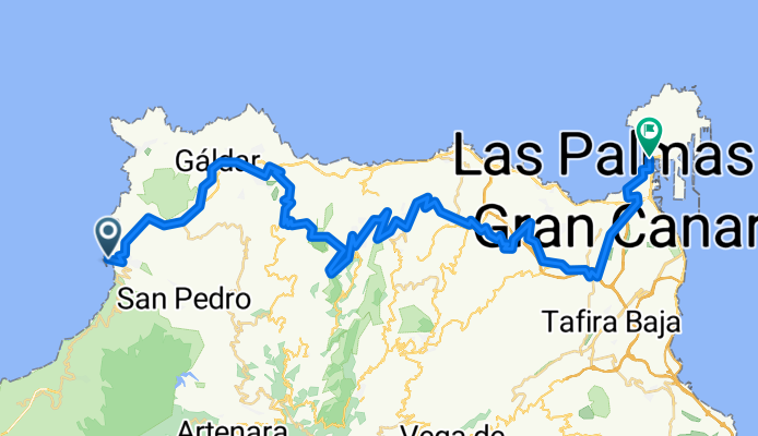 Gran Canaria, Agaete-Las Palmas