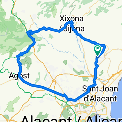 Vuelta Agost-Tibi-Xixona