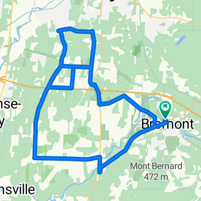 43 km - Bromont (Chemin compton, mountain, simmonds)
