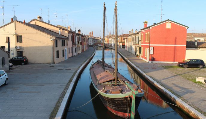Photo 1 of the Bikemap route "Adria - Mesola - Comacchio"