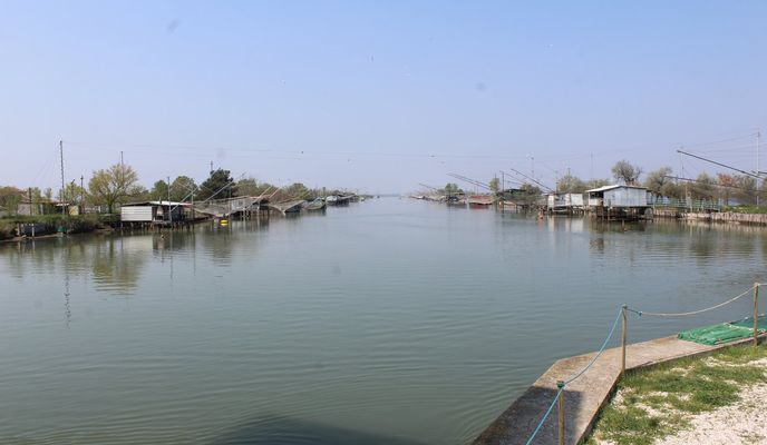 Photo 1 of the Bikemap route "Comacchio - Ravenna"
