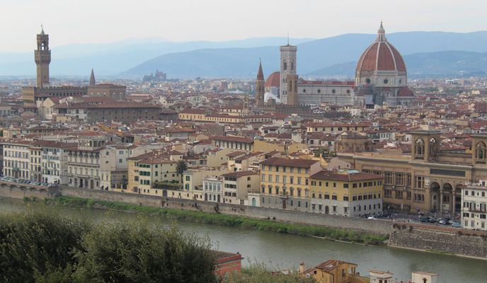 Foto 2 der Bikemap-Route "Borgo San Lorenzo - Vetta le Croci - Fiesole - Florenz"