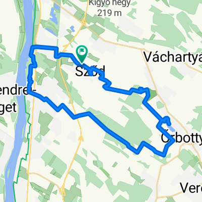 Sződ-Göd-Őrbottyán-Vácrátót-Sződ