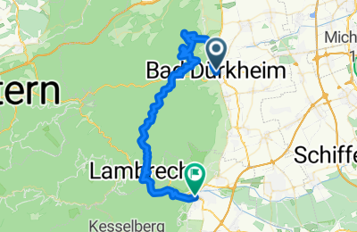 Route in der Bikemap App öffnen