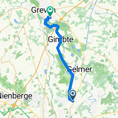 Königsberger Straße 262, Münster nach Vogelstiege 19, Greven