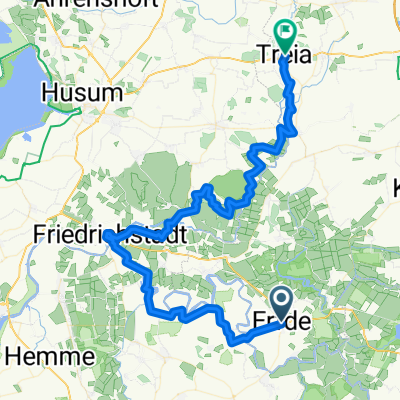 Erfde nach Treia