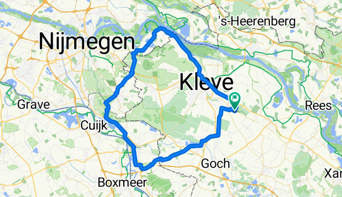 Mühlenstraße 40, Bedburg-Hau nach Mühlenstraße 40, Bedburg-Hau