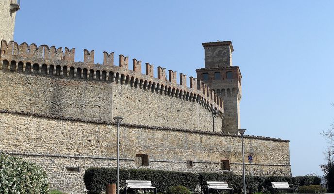 Foto 1 de la ruta de Bikemap "Fidenza - Castell'Arquato anello"