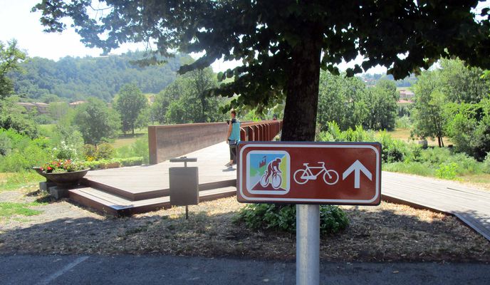 Foto 2 de la ruta de Bikemap "Fidenza - Castell'Arquato anello"