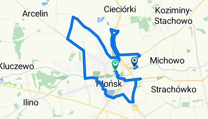 Poświętne do Henryka Sienkiewicza 4A, Płońsk