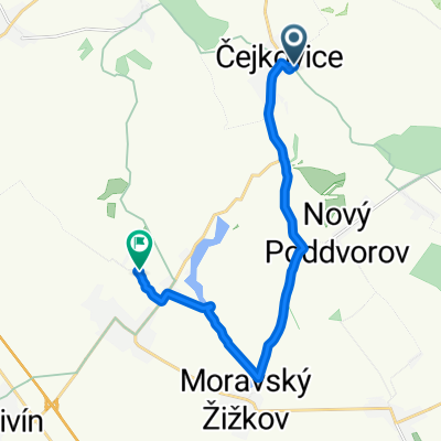 Pod Zámkem do Velké Bílovice