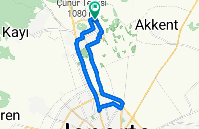 Route in der Bikemap App öffnen
