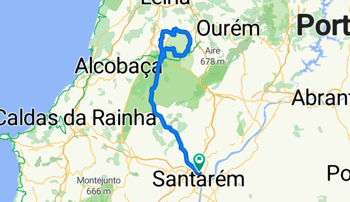 Str-P.Mós-Reguengo-Perulheira-Bouceiros-Cov Altas-Rouxinol-Str