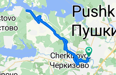 Route in der Bikemap App öffnen