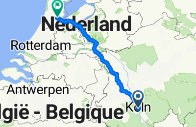 Route in der Bikemap App öffnen