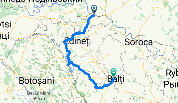 Naslavcea to Balti