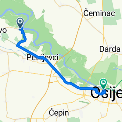 Harkany-Osijek (4. Tag 2012) CLONED FROM ROUTE 1470134