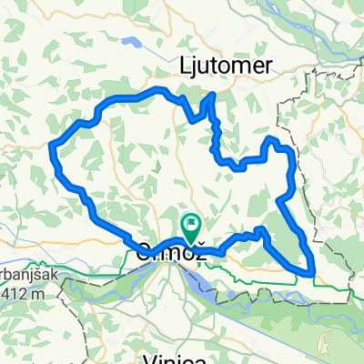 Bio maraton PREK ČEZ BREG 2012, TRASA 1
