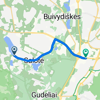 Angelavos g., Vilkeliškės to Pilaitės pr. 16, Vilnius