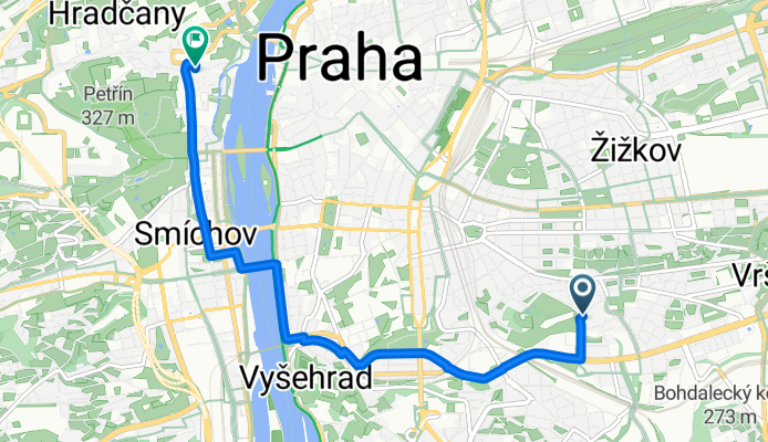 Košická 7 to Mostecká 273