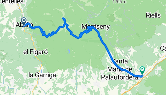 Aiguafreda-Tagamanent-Piug Drau-Sant Celoni