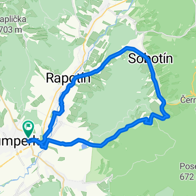 Šumperk-Traťovka-Rudoltice-Petrov nad Desnou-Šumperk