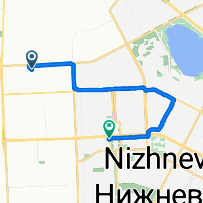 Северная улица, 4П, Нижневартовск до Нижневартовск