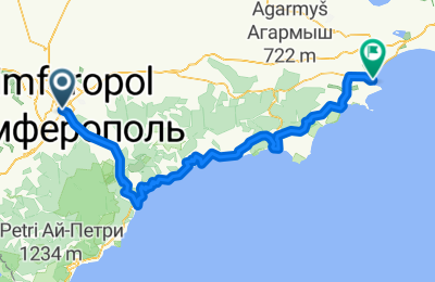 Route in der Bikemap App öffnen