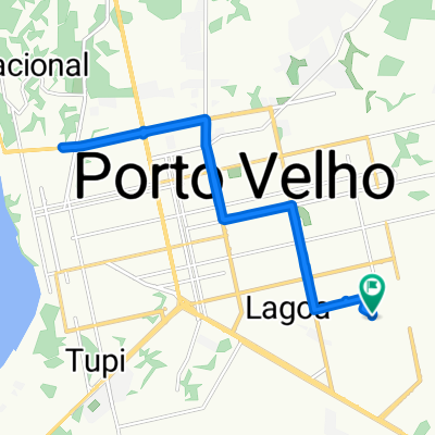 Rua Clementina de Jesus, 6730, Casa 1, Porto Velho a Rua Clementina de Jesus, 6730, Casa 1, Porto Velho
