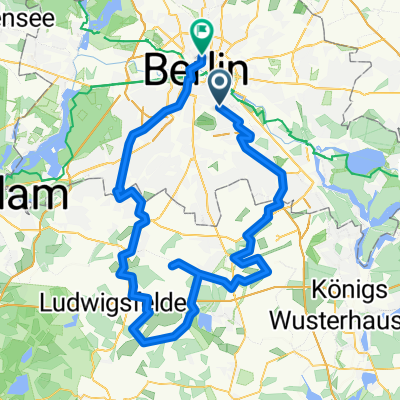 12-03-24 Bln-BB-Bln: Neukölln-Rudow-Schönefeld-Dahlewitz-Blankenfelde-Diedersdorf-Großbeeren-Teltow-Lichterfelde-Dahlem-Friedenau-Schöneberg-Mitte