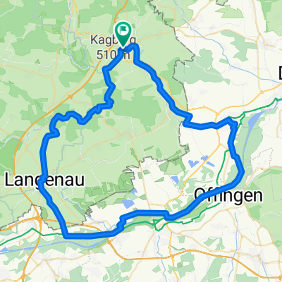 Giengen - Langenau - Gundelfingen - Giengen