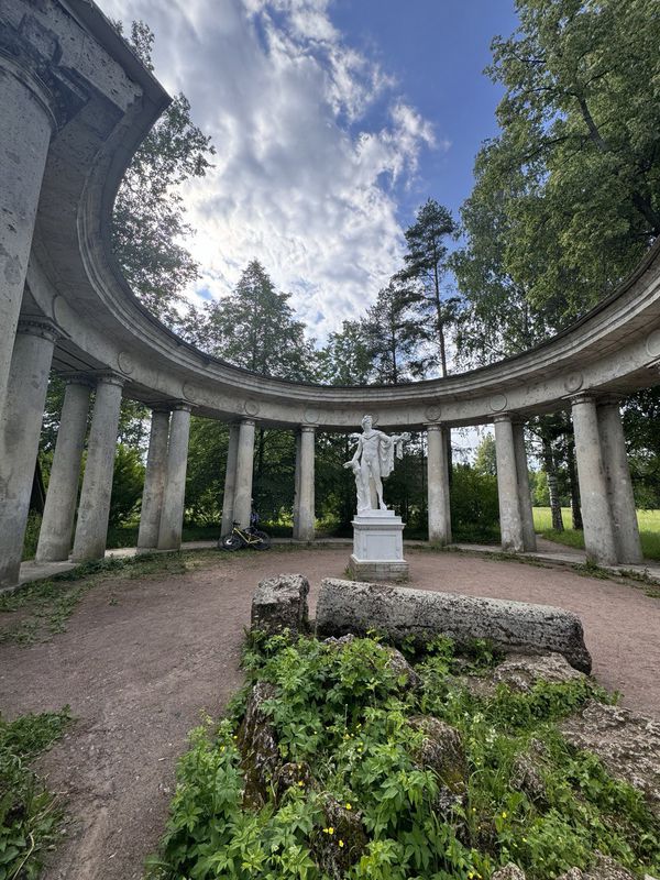 Lipetskaya Alleya, Sankt-Peterburg to Komsomol'skaya Ulitsa 31, Детскосельский совхоз (санкт-петербург