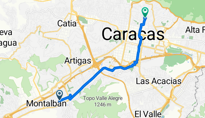 regresando a Caracas a Avenida Este 15, Caracas