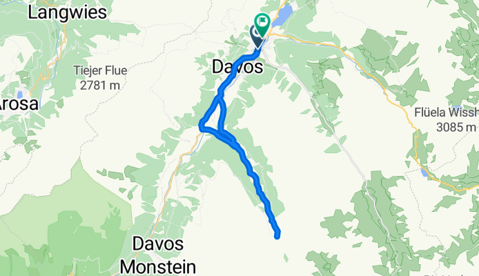 Davos Platz - Sertig und zurück