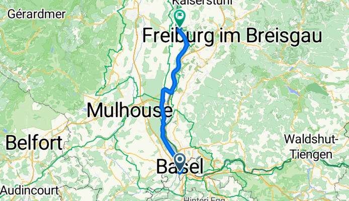CYCLING THE RHINE: Route R01A