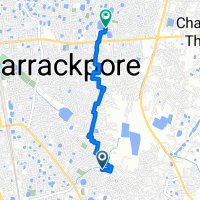 Natun Palli 4th Lane, Barrackpore to Jaffarpur Main Road, Barrackpore