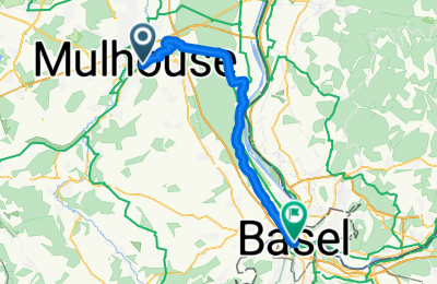 Route in der Bikemap App öffnen