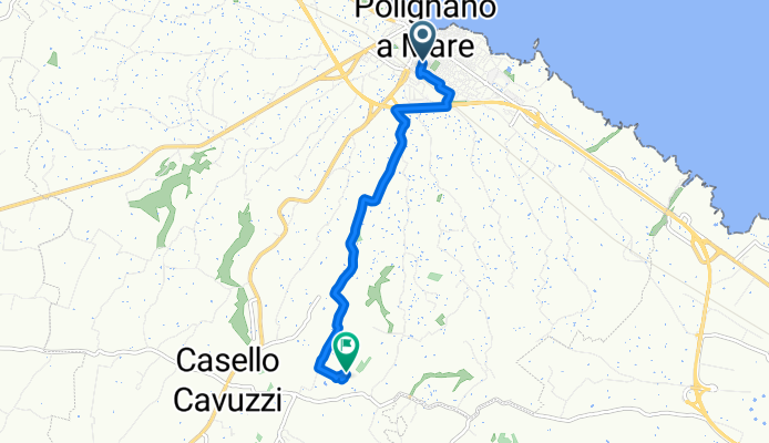 Viale delle Rimembranze 2, Polignano a Mare to Polignano a Mare