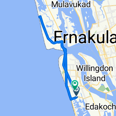 Mundamveli to Puthuvype via Fort Kochi Ferry