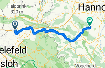 Route in der Bikemap App öffnen