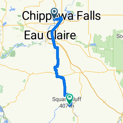 10691 CTH-X, Chippewa Falls to 18620 Hobson St, Whitehall