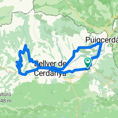 Alp - Martinet - LLes - Vall de la LLosa - Puigcerdá - Alp